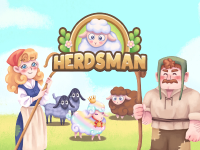 Herdsman, Board,Card,Casual