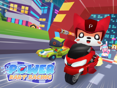 Power Kart Racing, Racing